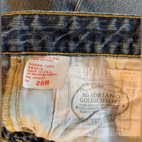 Free People Anthropologie Adriano Goldschmied Denim Skirt AG Jeans - Picture 8 of 10